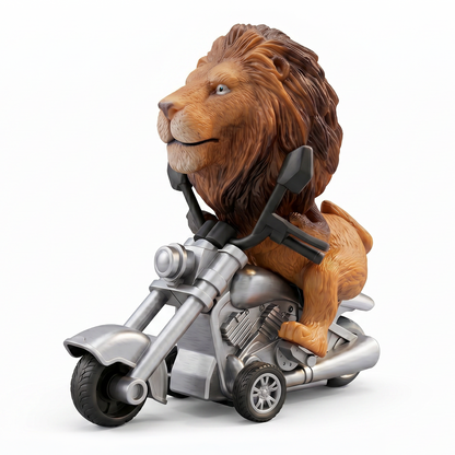 Friction Powered Push & Go Jungle Riders Lion - Animal Bike Toy for Kids, Detachable Animal, No Batteries Required