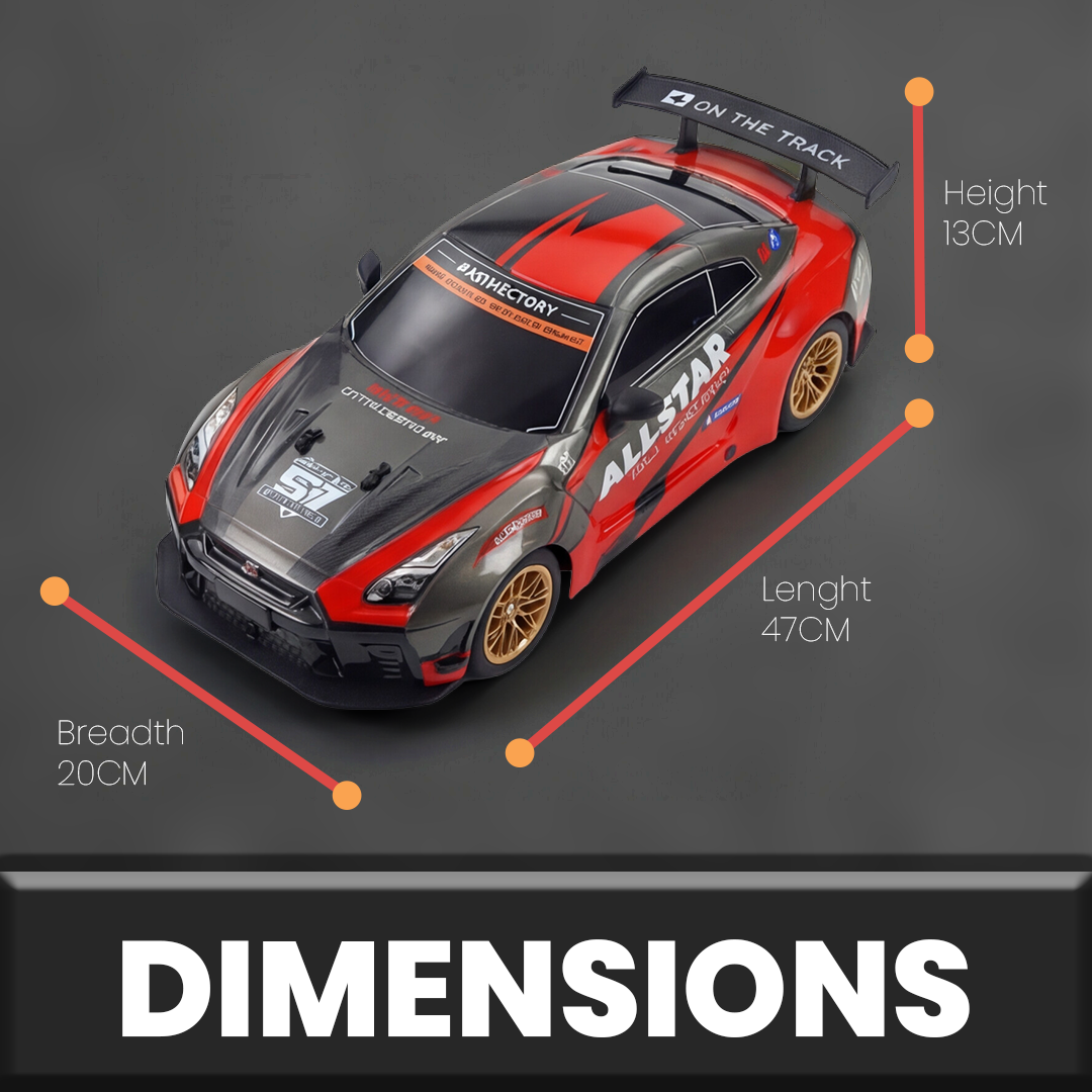 Sports Model High-Speed 1:10 Scale Remote Control Car - Image 12