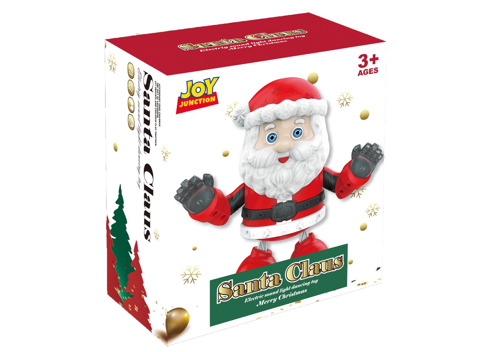 Electric Breakdancing Santa Claus – Singing, Dancing & 360° Rotating Musical Holiday Toy