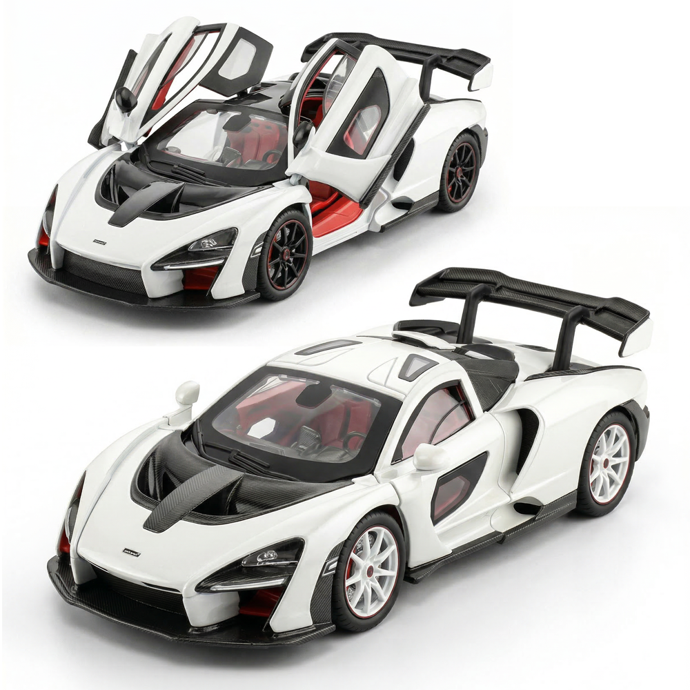Super Run Senna 1:24 Scale Model Car