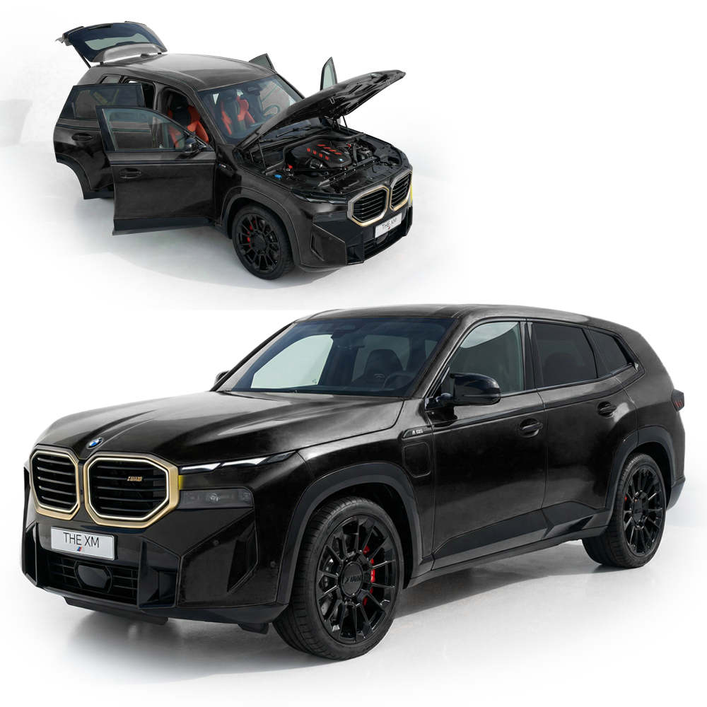 BMW XM 1:24 Scale Model Car with Smoke Effect