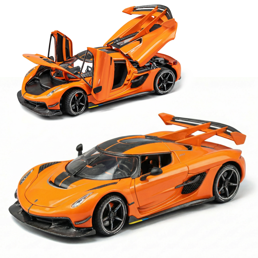 Koenigsegg 1:24 Scale Model Car with Smoke Effect