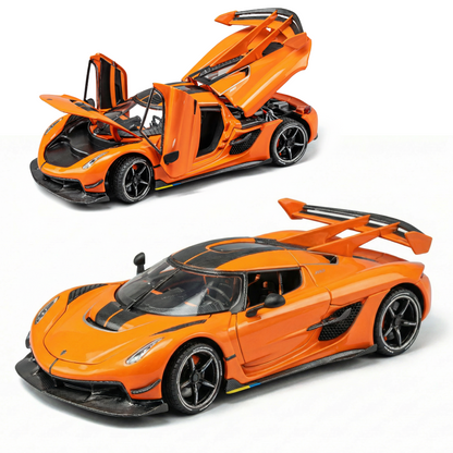 Koenigsegg 1:24 Scale Model Car with Smoke Effect