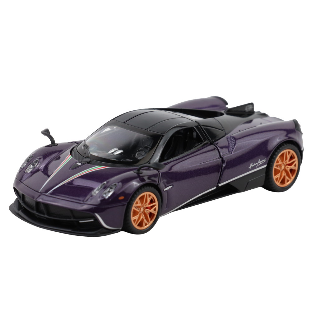 Pagani Huayra 1:32 Scale Alloy Metal Pullback Toy car with Openable Doors Light Music