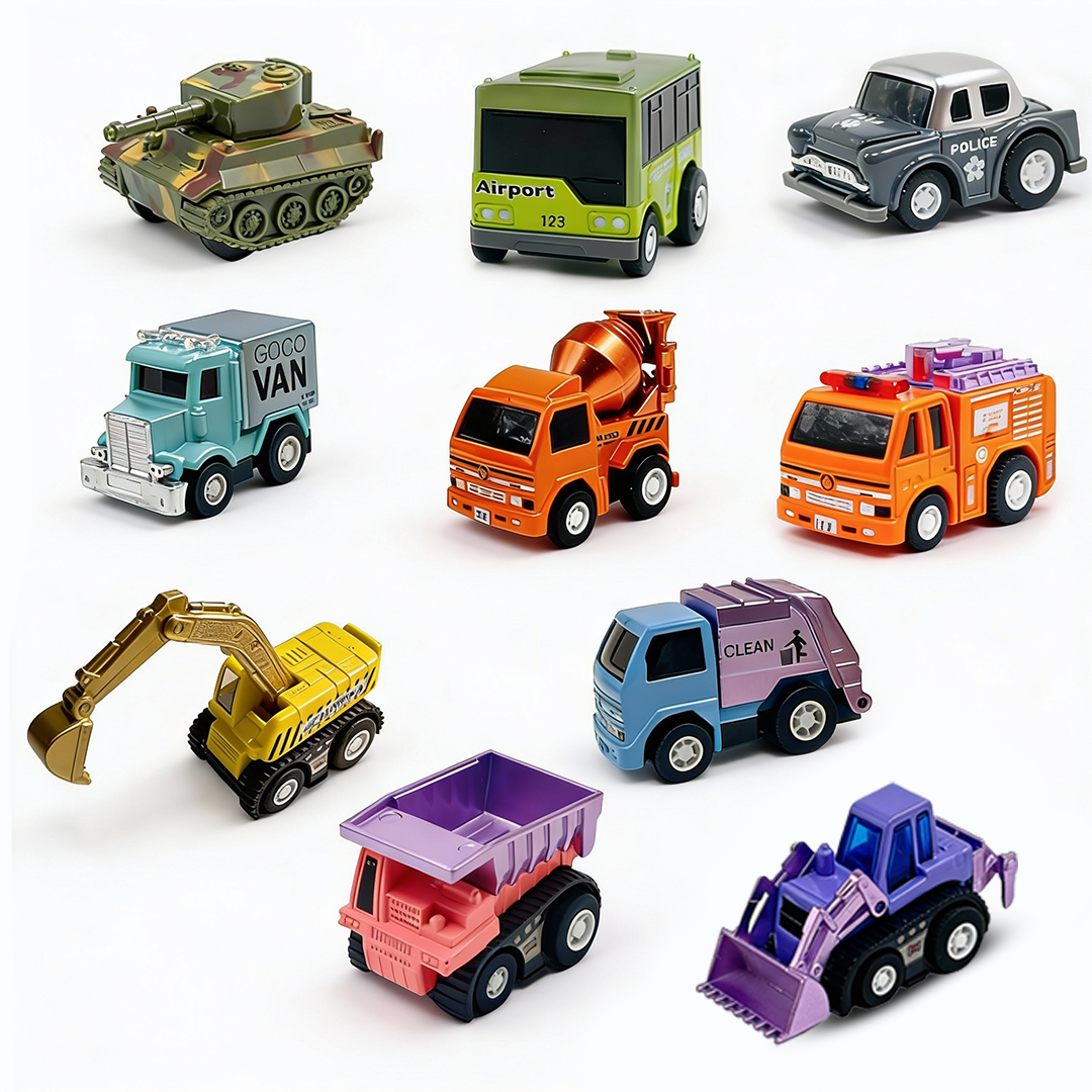 Mini Racer High Speed Pullback Assorted Model Toys (Pack of 10 Multicolors) - Joy Junction Uncategorized (Image 1)