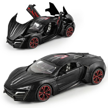 Lyken Super Run 1:24 Scale Model Car With Smoke Effect
