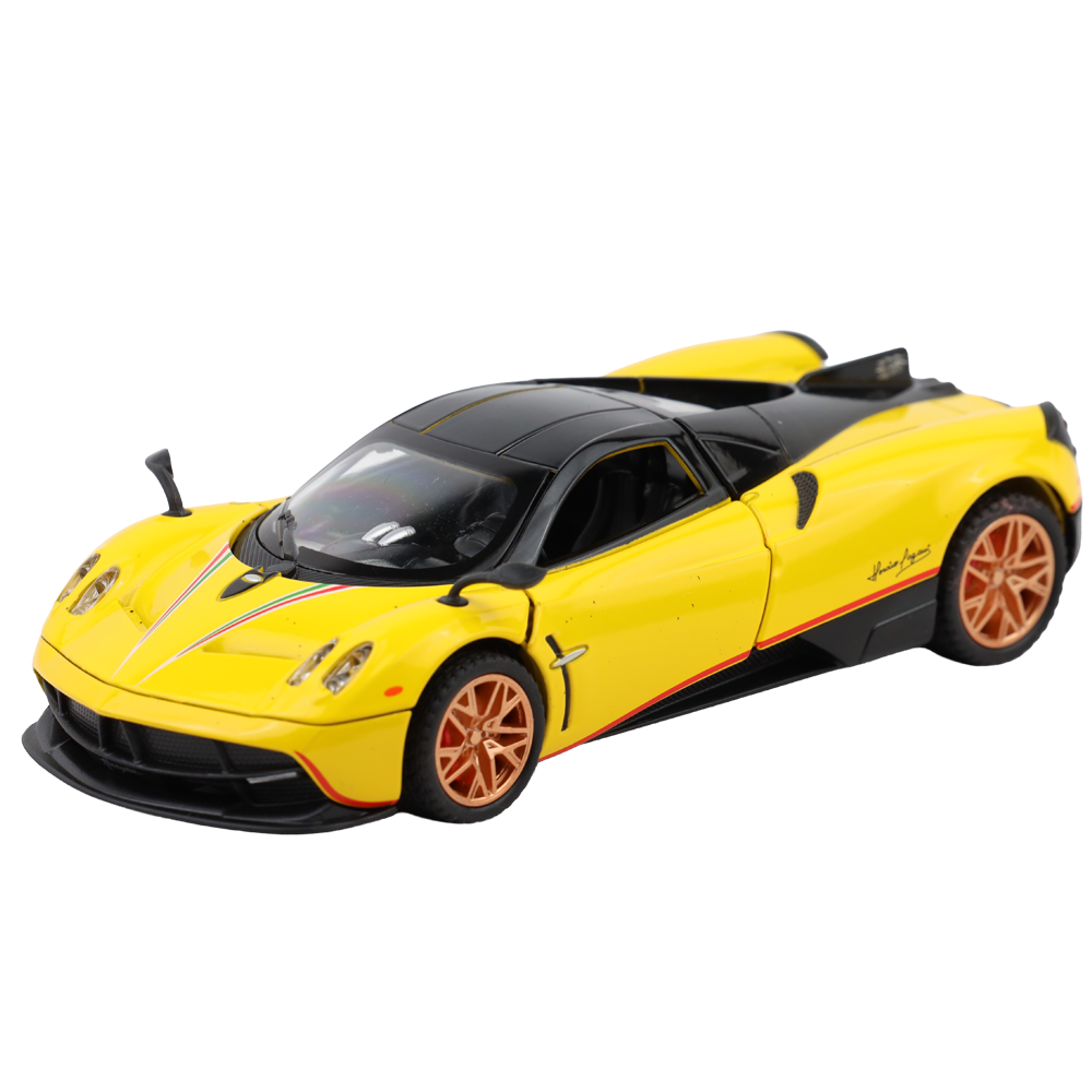 Pagani Huayra 1:32 Scale Alloy Metal Pullback Toy car with Openable Doors Light Music