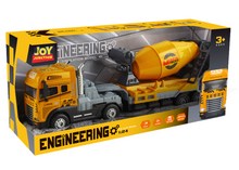 1:24 Scale Metal Construction Toy Transporter Series Alloy Diecast Truck Set - Image 2