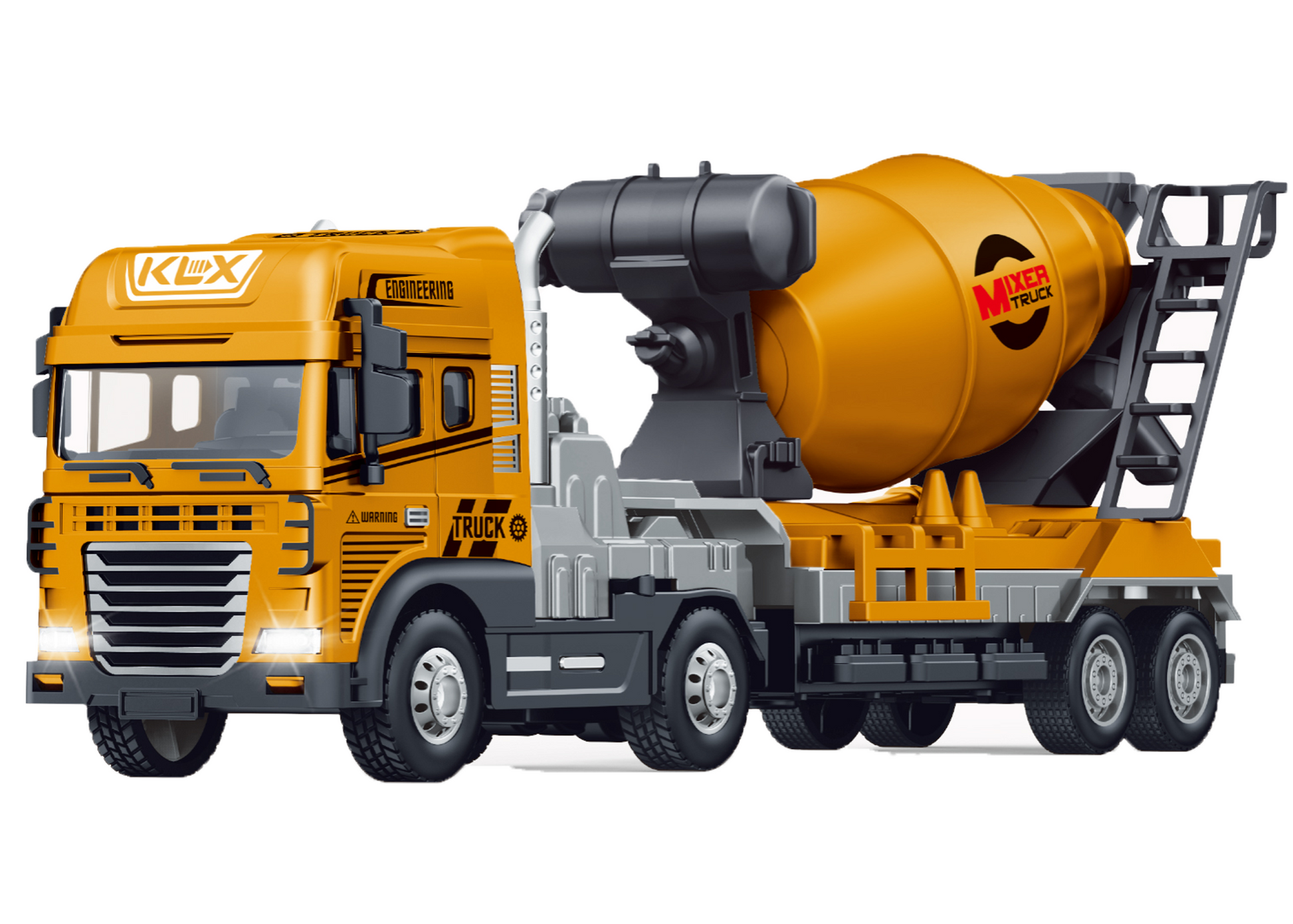 1:24 Scale Metal Construction Toy Transporter Series Alloy Diecast Truck Set - Image 1