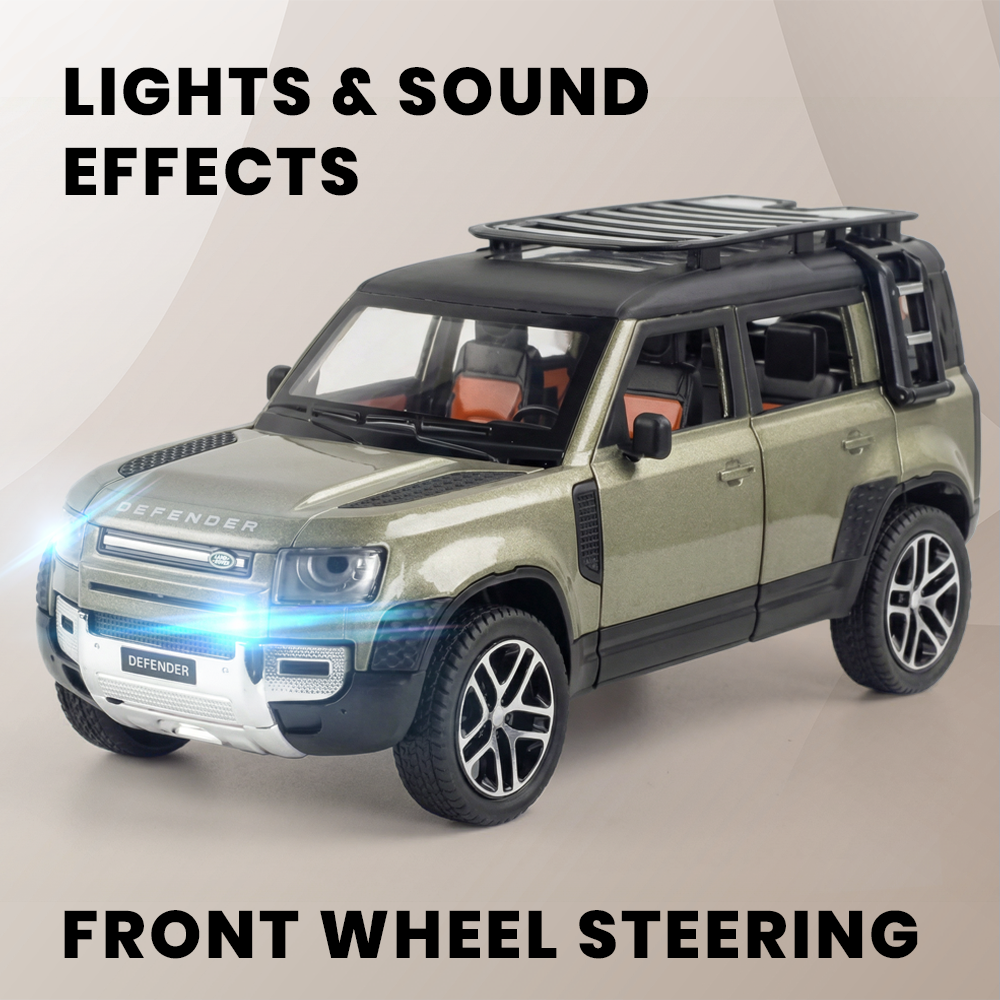 Land Rover Defender 1:24 Scale Model Car