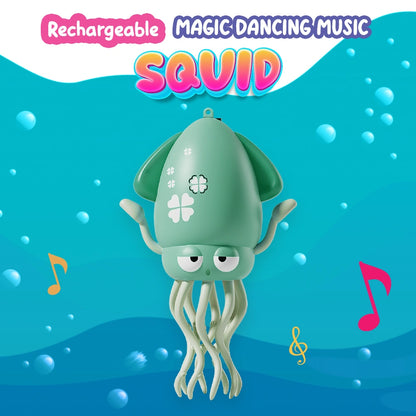 Dancing Squid Baby Toy – Crawling, Music & LED Magic for Active Playtime