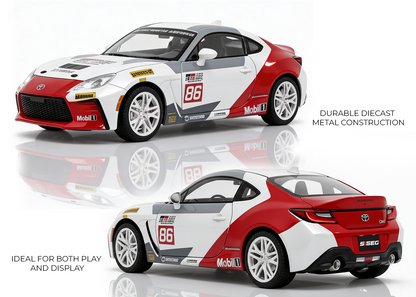 Toyota GR-86 1:32 Scale Alloy Metal Pullback Toy car with Openable Doors Light Music - Image 15