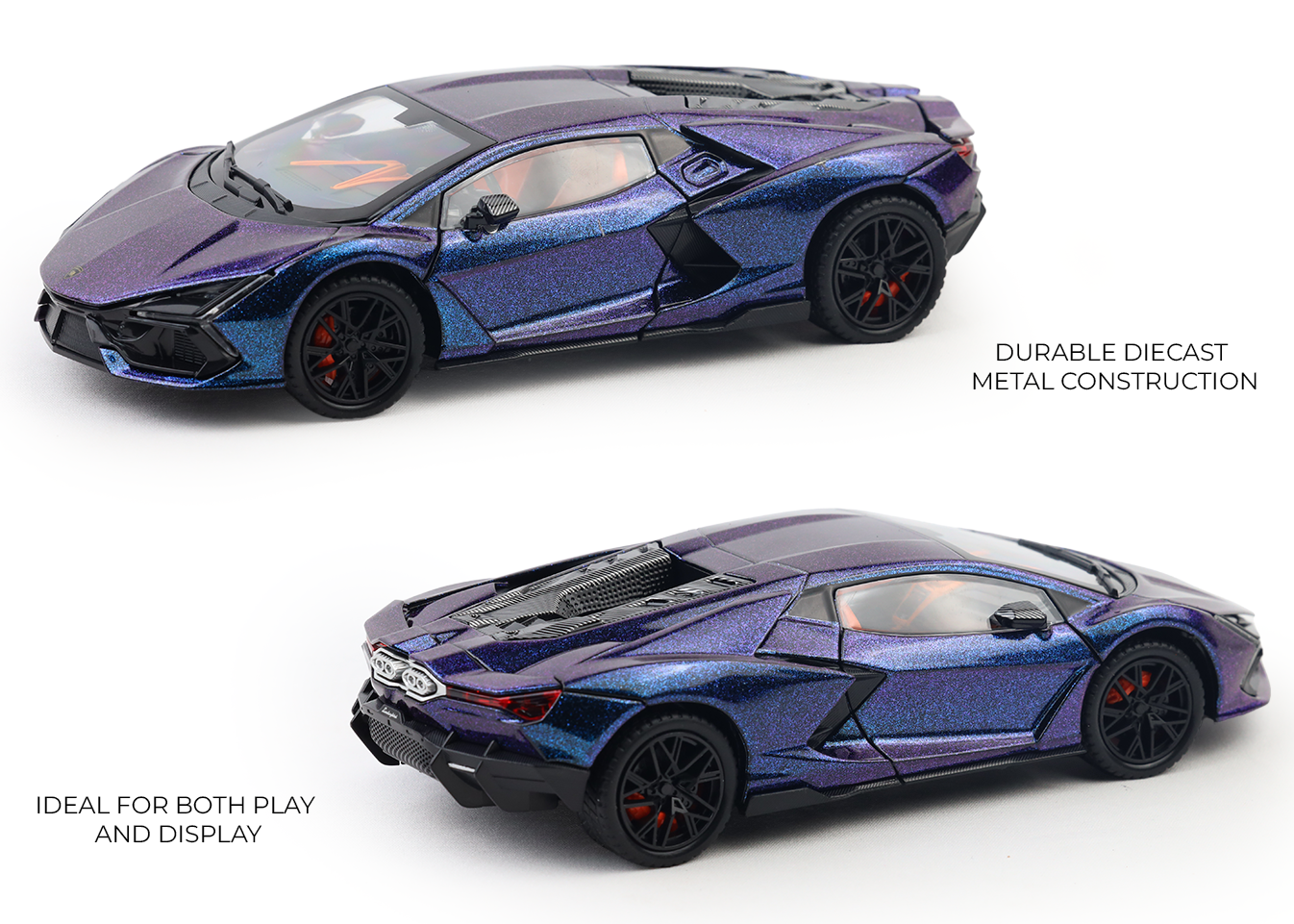 Lamborghini Daniel Street 1:24 Scale Model Car - Image 21