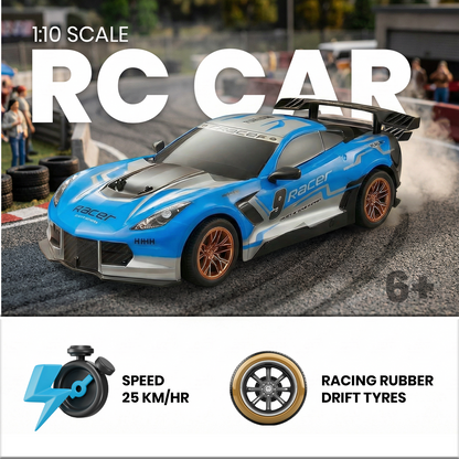 Sports Model High-Speed 1:10 Scale Remote Control Car