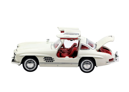 Mercedez Benzz 300SL Diecast Car 1:32 Scale – Metal Model with Lights, Sound & Pull-Back Action
