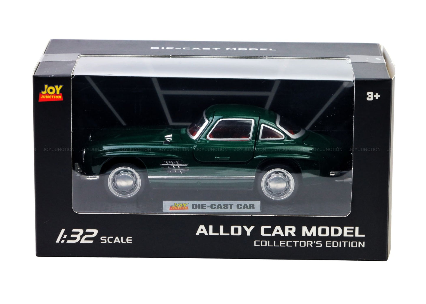 Mercedez Benzz 300SL Diecast Car 1:32 Scale – Metal Model with Lights, Sound & Pull-Back Action