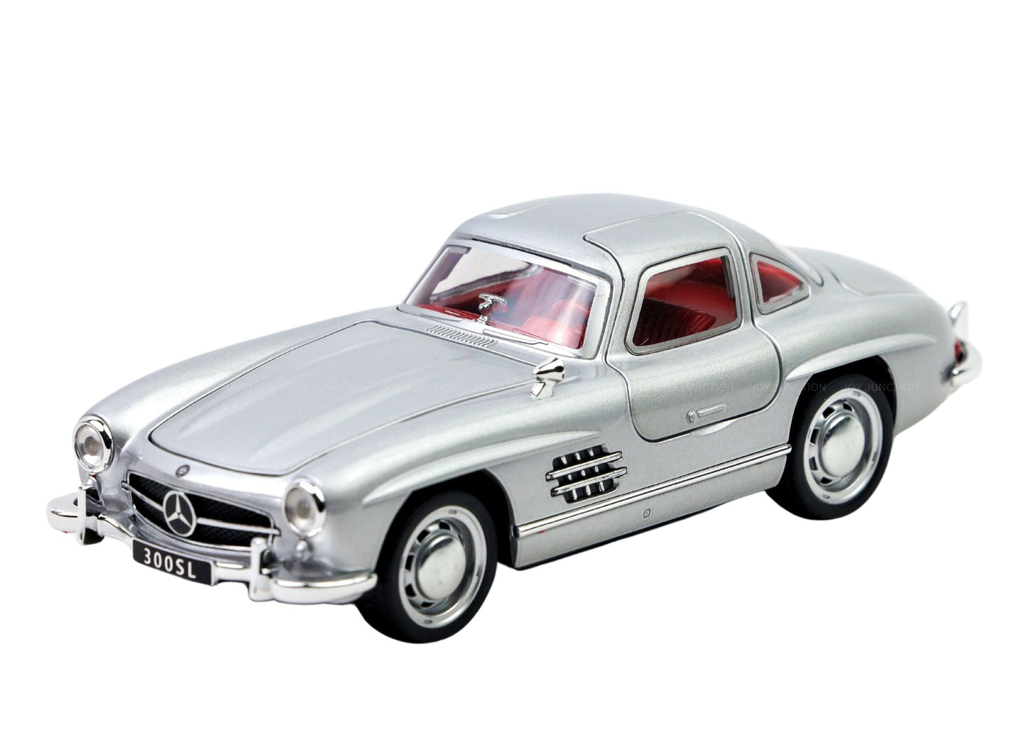 Mercedez Benzz 300SL Diecast Car 1:32 Scale – Metal Model with Lights, Sound & Pull-Back Action