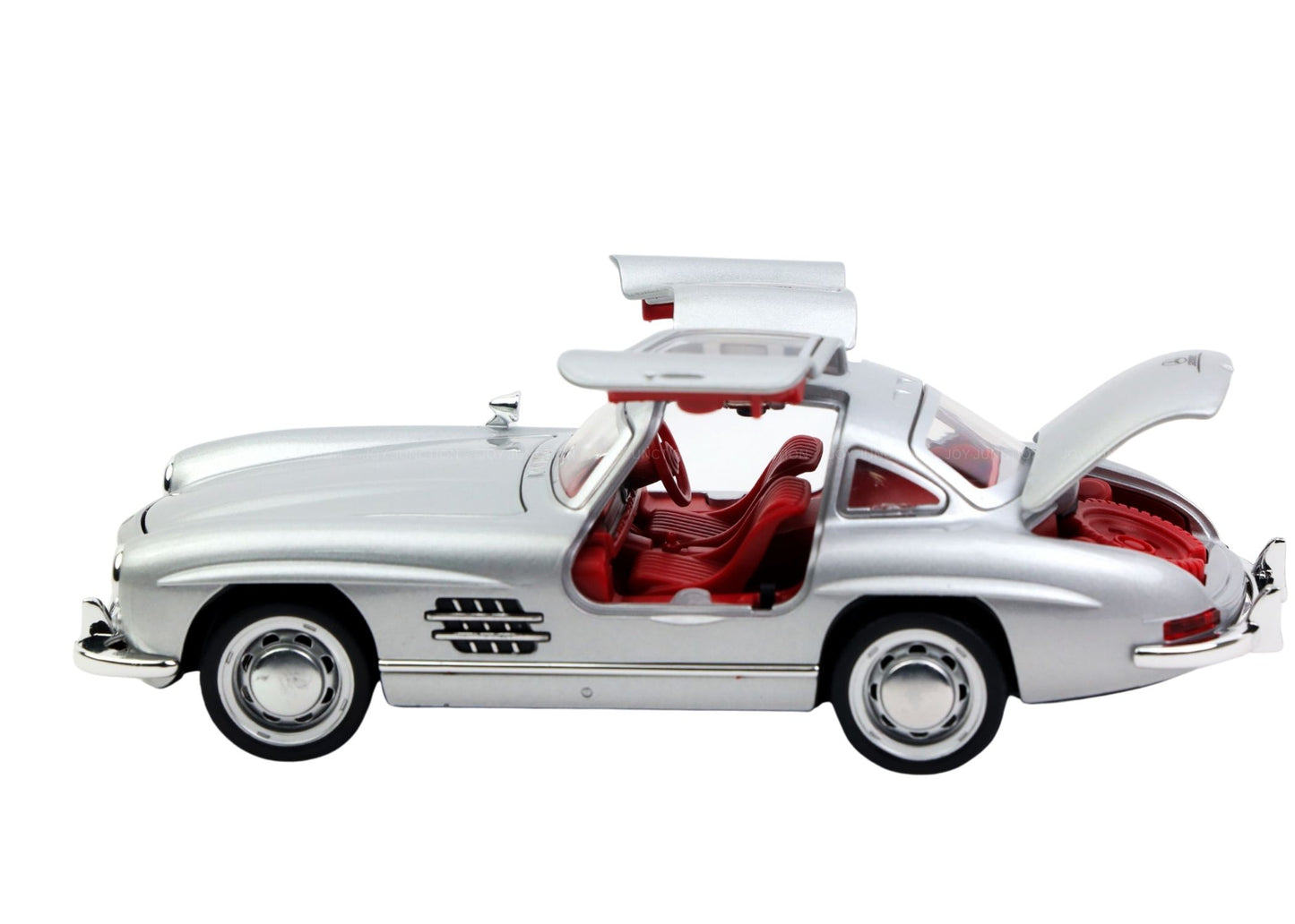 Mercedez Benzz 300SL Diecast Car 1:32 Scale – Metal Model with Lights, Sound & Pull-Back Action