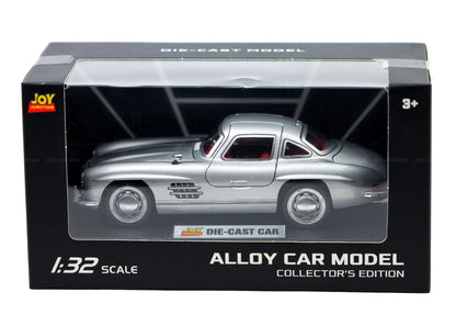 Mercedez Benzz 300SL Diecast Car 1:32 Scale – Metal Model with Lights, Sound & Pull-Back Action