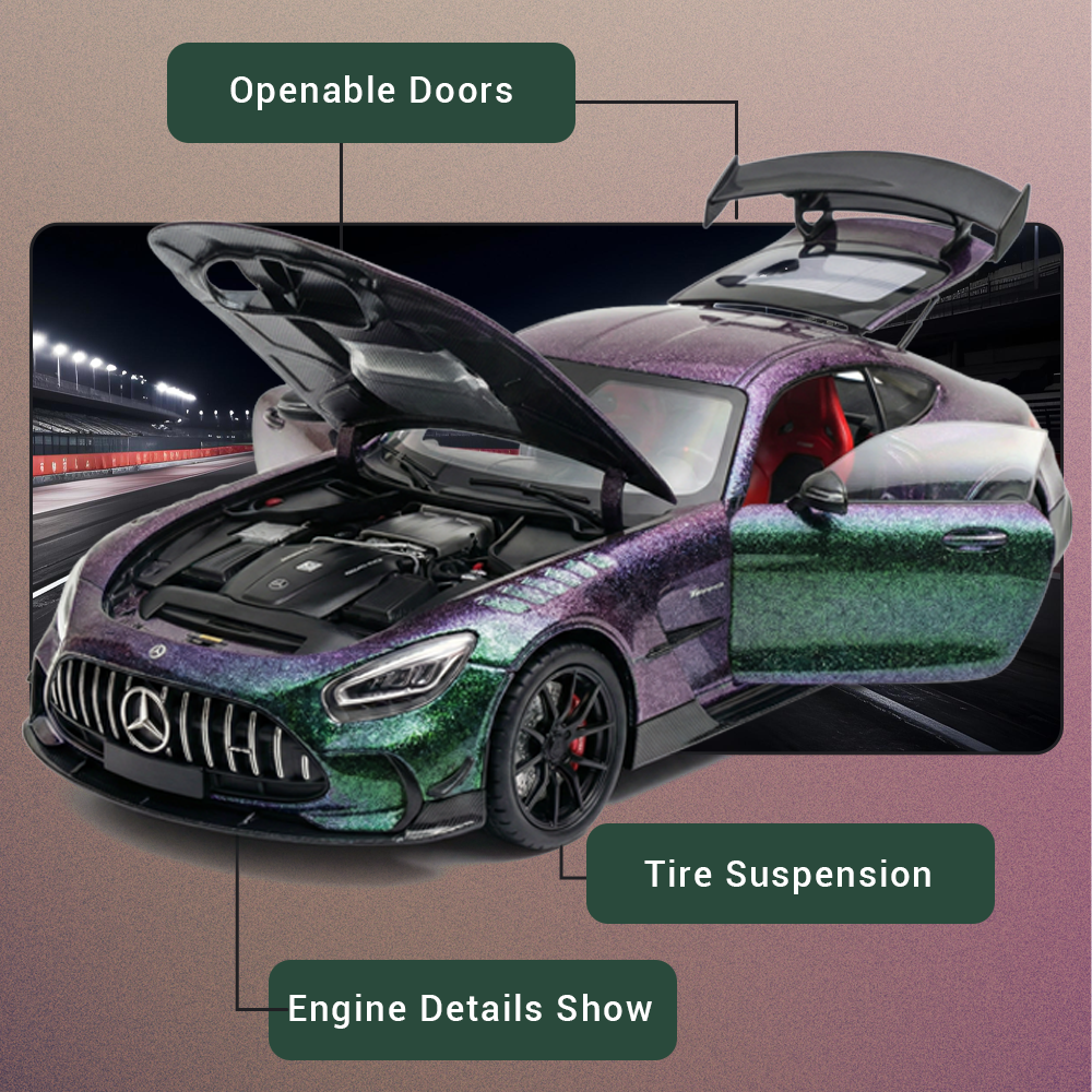 Mercedes Benz AMG-GT 1:24 Scale Model Car