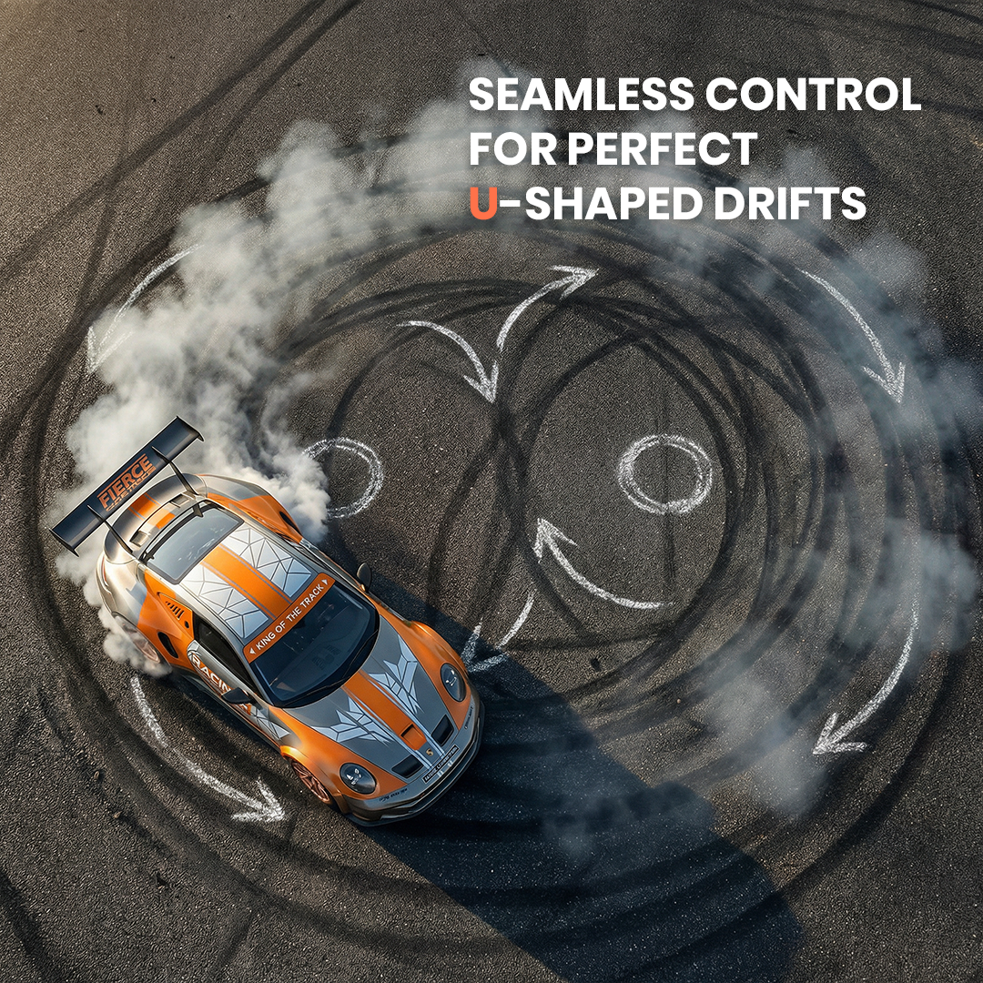 Porsche Model High-Speed 1:10 Scale Remote Control Car