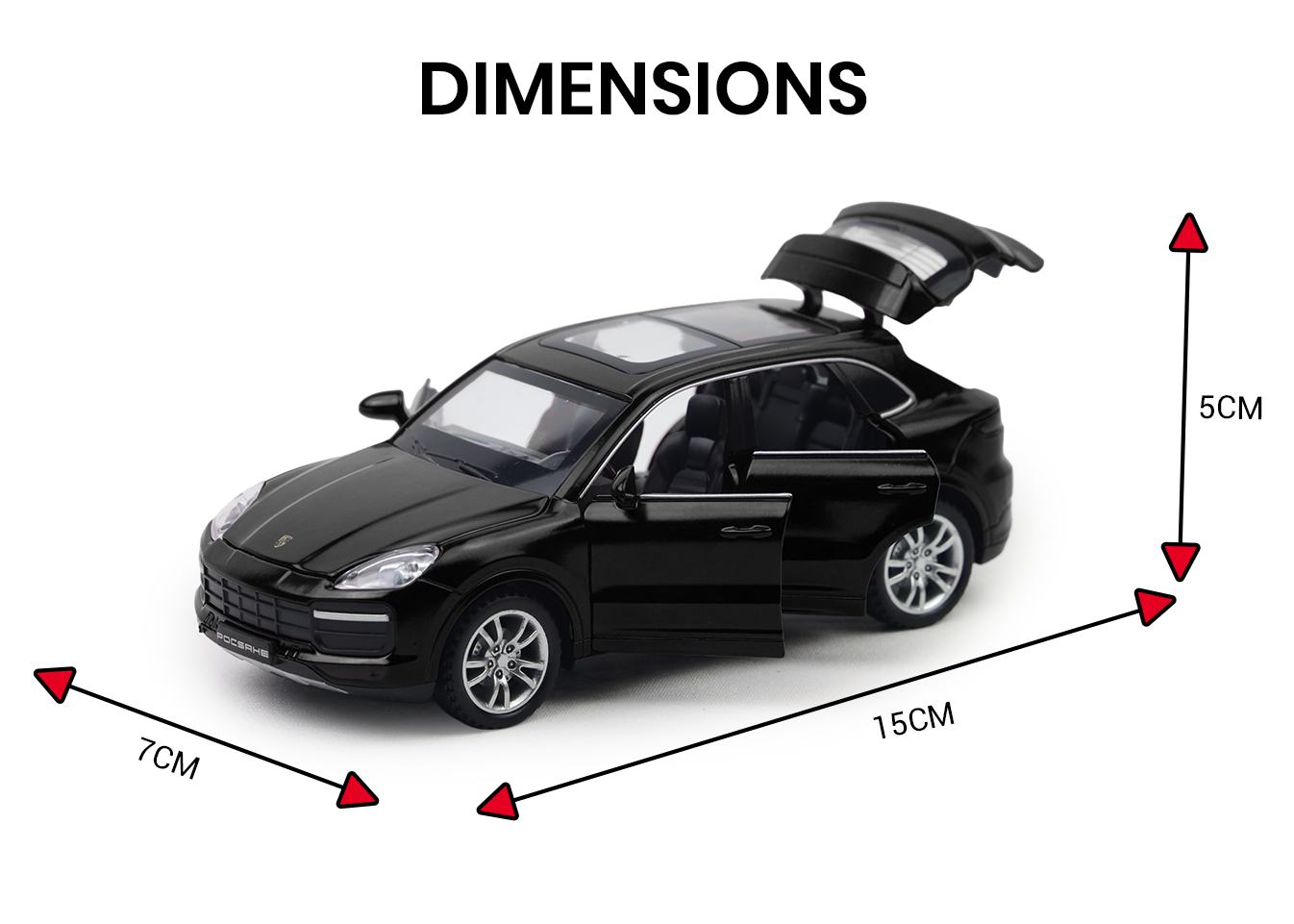 Porsche Cayenne 1:32 Scale Model Car - Image 11