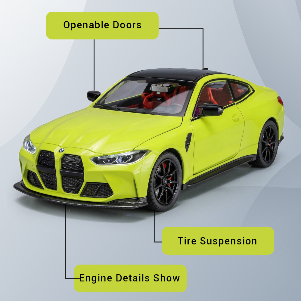 BMW M4 1:24 Scale Model Car