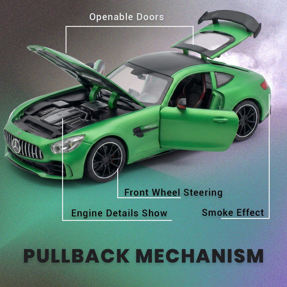 Mercedes Benz GTR 1:24 Scale Model Car