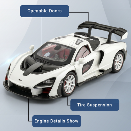 Super Run Senna 1:24 Scale Model Car