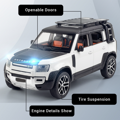 Land Rover Defender 1:24 Scale Model Car