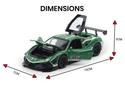 Ferrari 488 Track Version 1:32 Scale Model Car - Image 10
