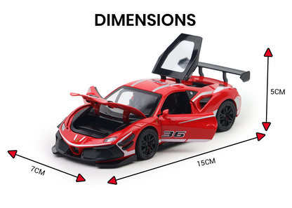 Ferrari 488 Track Version 1:32 Scale Model Car - Image 15