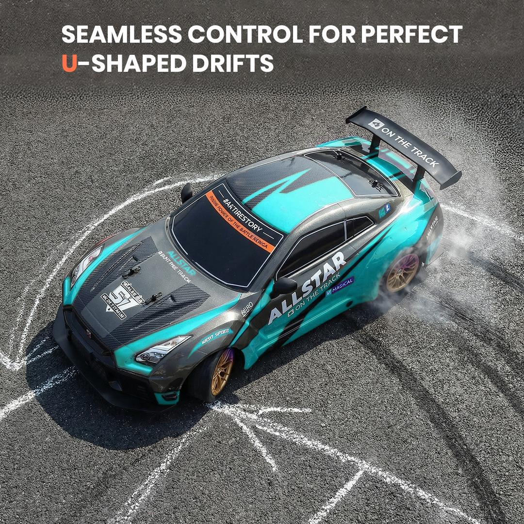 Sports Model High-Speed 1:10 Scale Remote Control Car - Image 4