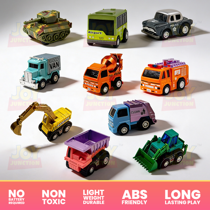 Mini Racer High Speed Pullback Assorted Model Toys (Pack of 10 Multicolors) - Joy Junction Uncategorized (Image 3)
