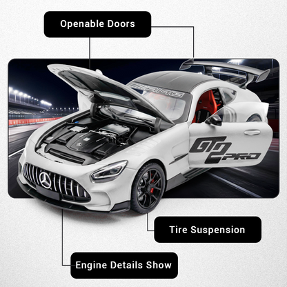 Mercedes Benz AMG-GT 1:24 Scale Model Car