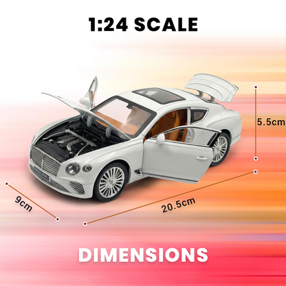 Bentley Continental 1:24 Scale Model Car