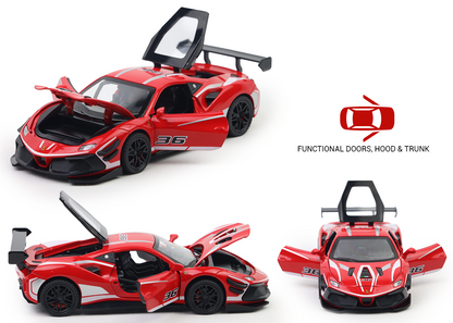 Ferrari 488 Track Version 1:32 Scale Model Car - Image 18
