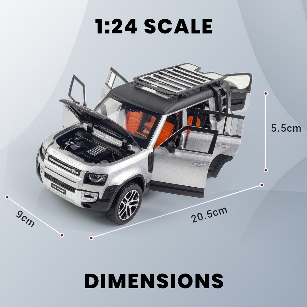 Land Rover Defender 1:24 Scale Model Car