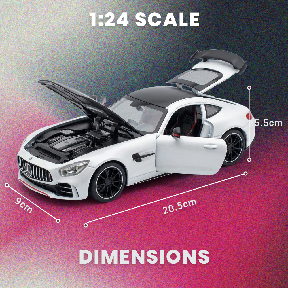 Mercedes Benz GTR 1:24 Scale Model Car