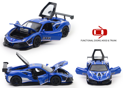 Ferrari 488 Track Version 1:32 Scale Model Car - Image 7