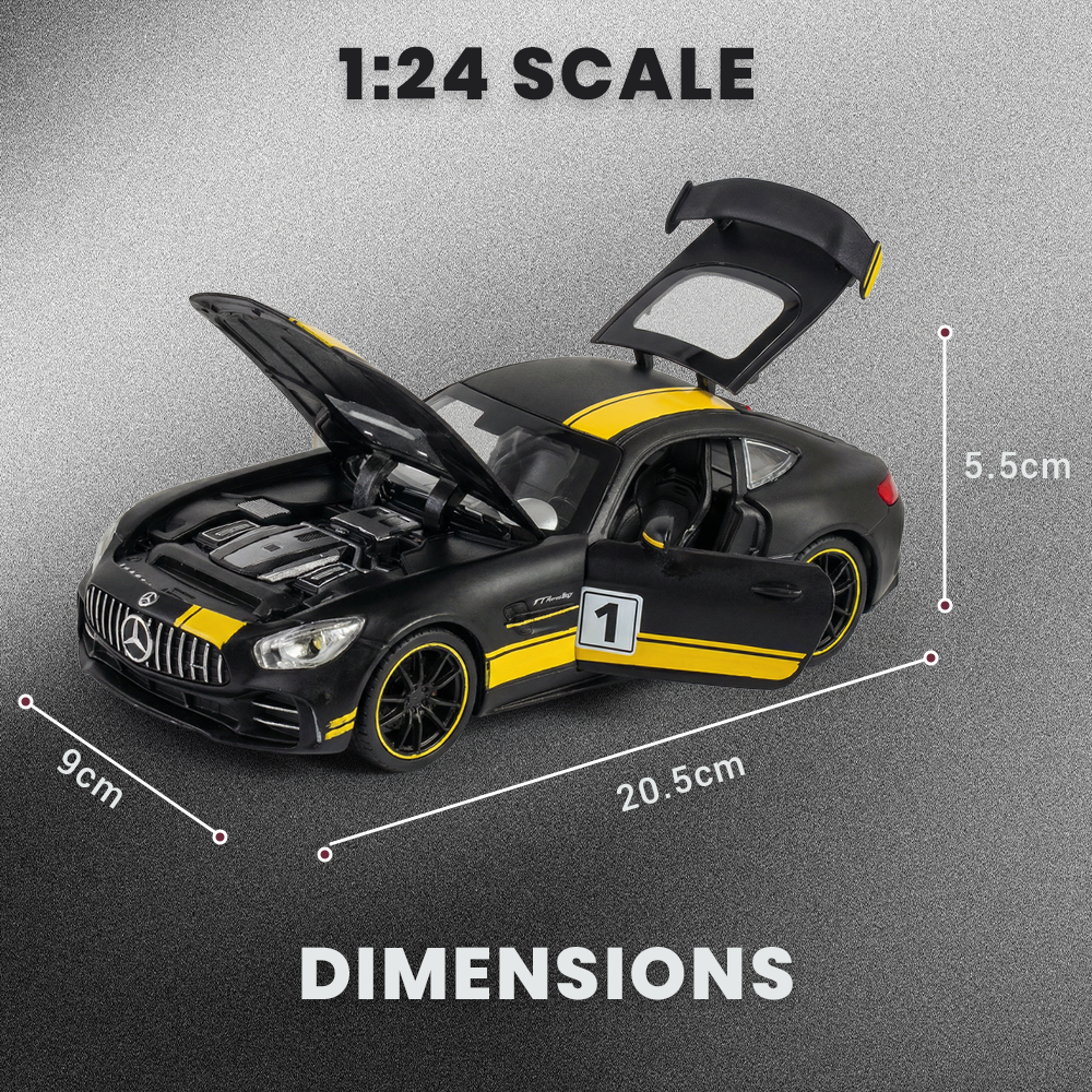 Mercedes Benz GTR 1:24 Scale Model Car