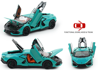 Lamborghini Daniel Street 1:24 Scale Model Car - Image 12