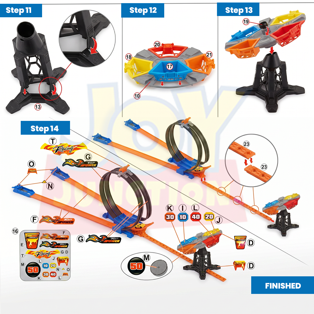 Double Loop 33 Pieces Track Set