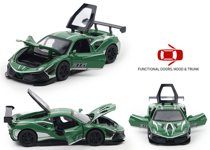 Ferrari 488 Track Version 1:32 Scale Model Car - Image 12