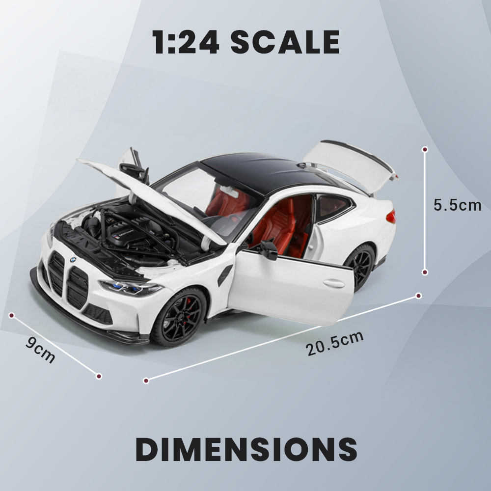 BMW M4 1:24 Scale Model Car