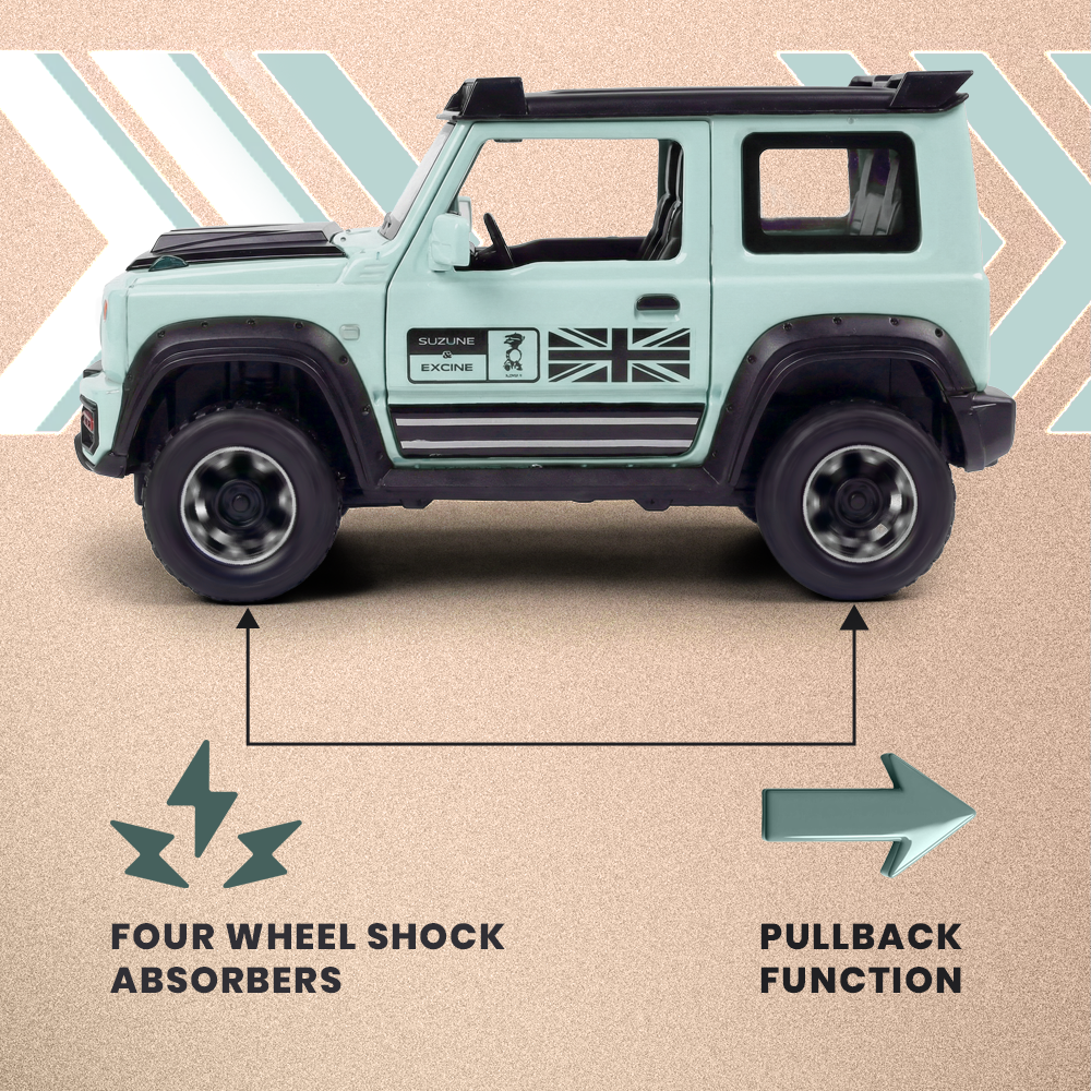Jimny Cross Country 1:24 Scale Model Car