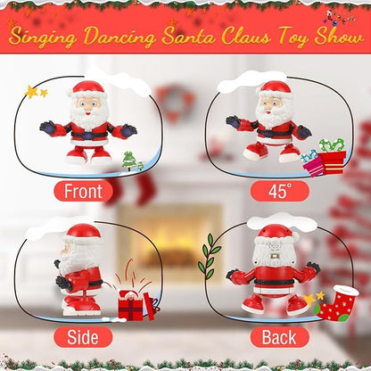 Electric Breakdancing Santa Claus – Singing, Dancing & 360° Rotating Musical Holiday Toy