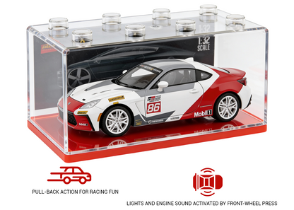 Toyota GR-86 1:32 Scale Alloy Metal Pullback Toy car with Openable Doors Light Music - Image 18
