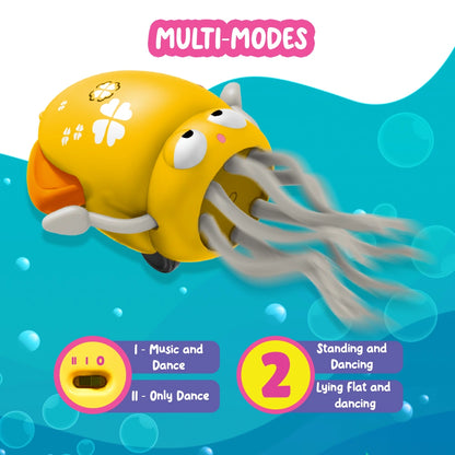 Dancing Squid Baby Toy – Crawling, Music & LED Magic for Active Playtime