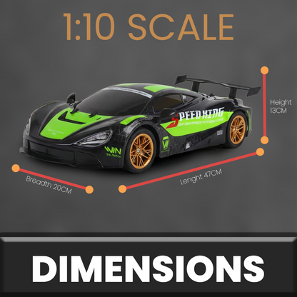 Mclaren Model High-Speed 1:10 Scale Remote Control Car